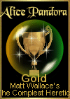 Alice Pandora Award: Gold 
(7 May 2008)