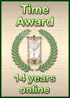 Time Award: 14 Years Online