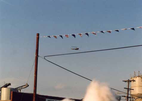 A photo of President George Bush's Campaign '92 whistle-stop in Burlington, NC 